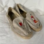 Soludos Embroidered Canvas Aperol Spritz Espadrille Flats 8 Photo 3