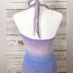 superdown Revolve Kayla Halter Ombré Sweater Bodycon Mini Dress, EUC, Size Small Photo 7