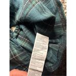 Boohoo womens Green Black Plaid Crop Top Sz 2 Photo 5