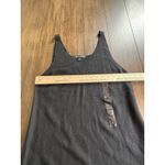 Banana Republic V-Neck Knit Tank Maxi Dress Cover-Up Black Crochet Bottom NEW! Photo 2