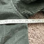 J. Jill Green Wide Wale 100% Cotton Corduroy Shaket Blazer Size XL Photo 6