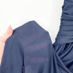 Birdy Grey  Lianna Chiffon Bridesmaid Maxi Dress S Blue Photo 6