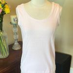 Mountain Lake Vintage Pink Pastel  Sleeveless Tank Top Photo 4