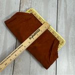 Vintage 1970s Brown Felt Clutch Plastic Floral Kiss Photo 8