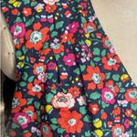 NWT Saint Geraldine Cotton Floral Button Front Vest Size XLarge XL Red Photo 3