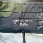 Aerie  Women's Cute Green/Gray Camo Print Yoga Workout Lounge Leggings | Size: M Photo 5