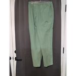 Cricket Lane Vintage 2 Piece Set, Women's Large Shirt & Pants, Green Embroidered Photo 8