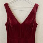 NEW Revelry Dakota Velvet Dress Size 16 Red Photo 9