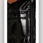 Revolve Mother * Pilot Faux Patent Leather Jacket, Black Size XL New w/Tag Photo 12