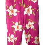 Ralph Lauren  Vibrant Pink Floral Capris with Tropical Print Photo 0