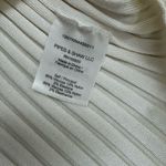 Veronica Beard  Cream Ribbed Sleeveless Tank Top Photo 10