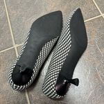 Vivaia Pointed Toe Kitten Heels Womens Shoes Houndstooth Black White EU 38.5 Size 7.5 Photo 8