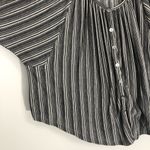 By Together 4/$25  Striped Buttondown Dolman Sleeve Top Photo 5