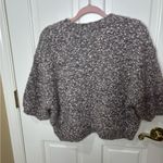 ASTR Women's Knit Wool Sweater - Pink and Gray XL Photo 2