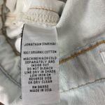 Jonathan Simkhai Organic Light Blue Henley Tie Waist Straight Leg Jeans Sz 30 Photo 9