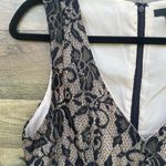 Black Lace Skater Style Dress Size M Photo 2