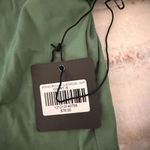 Set Active : Green Cardigan with Cream Trim Photo 4