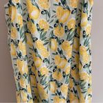 Abercrombie & Fitch Open-back Trapeze Mini Dress Lemon Novelty Print Size M Tall Photo 2