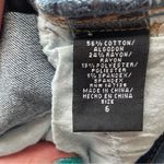 1822 Denim Dark Wash Adrianna Distressed Jean Jegging Size 6 Photo 3