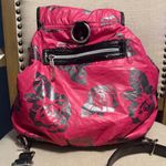 Betsey Johnson  Floral Puffy Cargo Backpack Photo 0