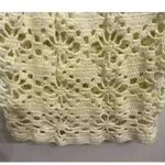 Handmade Cream Chunky Knit Crochet Sweater Tunic Photo 4