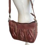 Coronado Brown Leather American Hobo Concealed Carry CCW Purse Shoulder Bag Photo 0