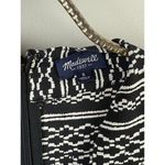 Madewell Black Printed Cap Sleeve V-Neck Romper - Size - Small Photo 2