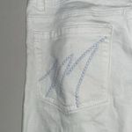 Michael Kors White Skinny Leg Pant Jeans Bedazzled Butt Minimal Classic Photo 3