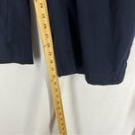 ZARA Trafaluc Collection Front Tie Wide Leg Pants Womens Medium Navy Blue Photo 4