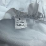 Womens Bikini Set Ruffle Crossover Cheeky Removable Cups White L Size L Photo 2