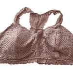 Maurice's Mauve Lace Pull on Bralette Photo 0