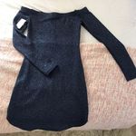 Windsor Sparkly Navy Blue Long Sleeve Bodycon Dress NWT Photo 0