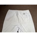 Jamie Sadock White Golf Capri Cropped Pants Ladies Size 10 Zipper Pockets Photo 3
