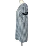 Draper James  Collection Sequin Shift Dress Black‎ Gray Silver Size 6 Photo 5