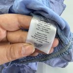 Heartloom Top Womens Small Blue Purple Puff Sleeve Jess Polka Dot Cotton Revolve Photo 5