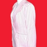 SheIn brand awesome summer blazer! Pink with red and white stripes! New Photo 9