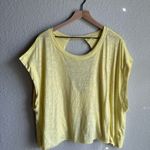 Free People 💛 by FP Movement My Time Tee Crossover Open Back Tee Photo 3
