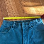 Lee High-waisted, wide-leg vintage teal denim jeans with a relaxed fit mom jeans Photo 6