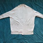 Pact  Airplane Wrap Open Front Cardigan M/L Organic Cotton Relaxed Lounge Travel Photo 4