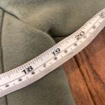 L.L. Bean green quilted funnel neck pullover sweater small Photo 4