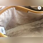 Michael Kors Authentic  Jet Set Large Printed Logo Crossbody Bag Brown Signature Photo 5