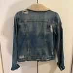 Jessica Simpson Womens Distressed Jean Jacket blue XS Photo 5