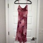 Vanity Fair Vintage  Ruffle Floral Slip Dress Size 32/S  Photo 6