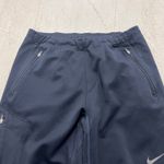 Nike Dri Fit Track Pants Mens Sz M Blue Running Athletic Ankle Zip 404623-475 Photo 2