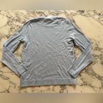 J.Crew NWT Teddie Women's Light Blue Long Sleeve Top Sz S 100% Cotton Sold Out Photo 2