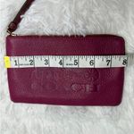 Coach  Corner Zip Wristlet With Horse And Carriage Photo 9