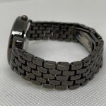 FMD women watch black tone crystals 34mm case quartz analog bracelet running Photo 3