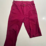 Kut Pants Women’s Donna Size 8 Pink High Rise Ankle Skinny Raw Hem‎ Photo 0