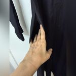 Three graces black cotton, long sleeve button front shirt dress midi/maxi 12 Photo 6