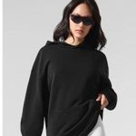 Alo Yoga Women's Black chill Hoodie Sweater Photo 1